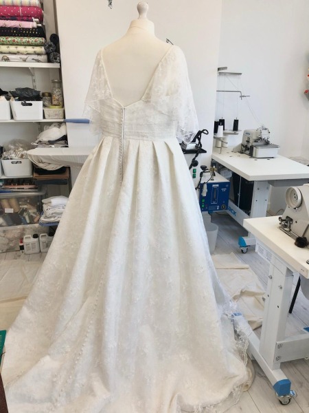 Ball gown Wedding dress alterations
